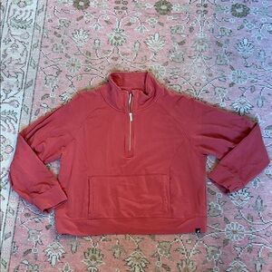 Glyder Daily Scuba 1/4 Zip: Brick Red